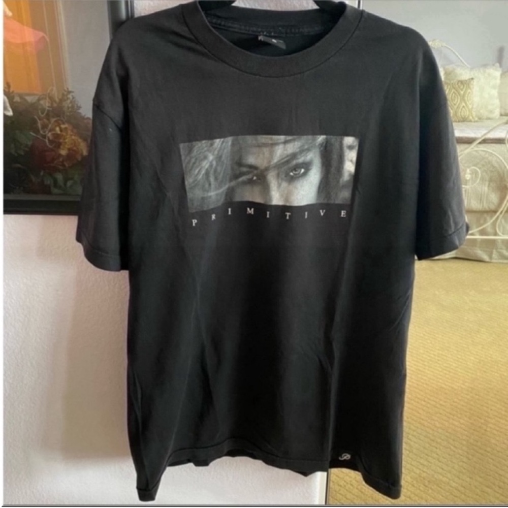 Men’s Black Primitive Apparel Graphic Printed Tee Size Large